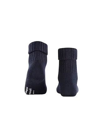BURLINGTON | Chaussettes femme PLYMOUTH 36-41 marron foncé | dunkelblau
